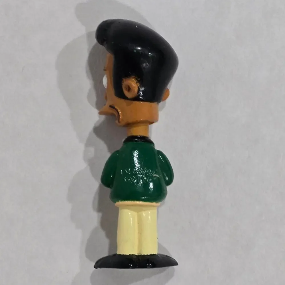 Vintage 2002 The Simpsons Apu Mini Bobble Head Figure TOMY Series 1